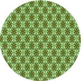 thumbnail image 1 of Ahgly Company Machine Washable Indoor Round Transitional Oak Brown Area Rugs, 5' Round, 1 of 7