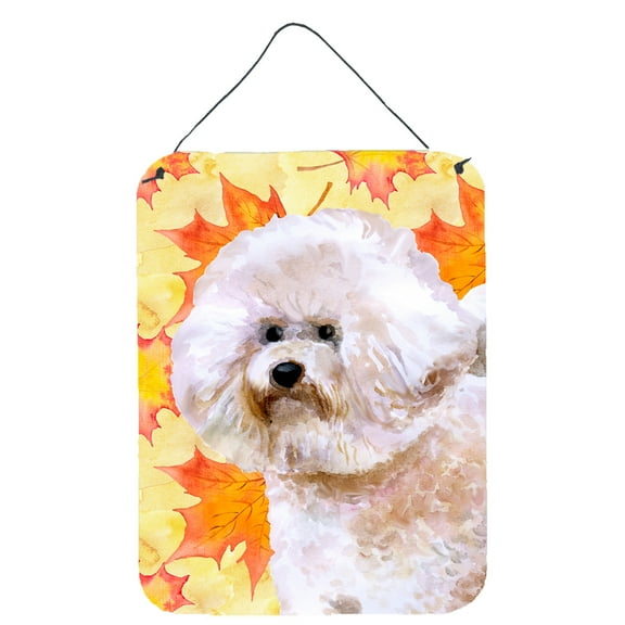 Bichon Frise #2 Fall Wall or Door Hanging Prints