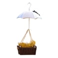thumbnail image 3 of Figura decorativa de resina con luz energía Solar, Animal durmiente bajo , decoración colgante bonita para cama de flores Conejo DYNWAVEMX estatua al aire libre, 3 of 8