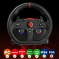 thumbnail image 2 of Subsonic – Superdrive 270 GT Steering Wheel - Dual stick LED racing wheel, 270° rotation, with pedals and paddle shifters. For Switch 2 / Switch, PS4, PC and Xbox – Black, 2 of 9