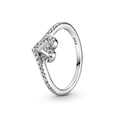 thumbnail image 1 of New 925 Sterling Silver Rings Stackable Infinite Heart Flower Crown For Women Original Silver 925 Wedding Ring Jewelry Gift R0019 7, 1 of 6