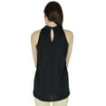 thumbnail image 4 of Bimba Women Blouse Halter Custom Top Casual Sleeveless Top, 4 of 4