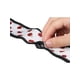 thumbnail image 4 of INSPIRE CHIC Women's Skinny Scarves Neckerchief Leaf Pattern Hair Band Black, 4 of 6