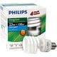 23W Base de Lumière du Jour Moyenne Mini Ampoules CFL - 4 Pack – image 1 sur 2