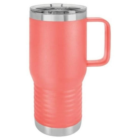 

Maxam JDLCM217 20 oz Stainless Steel Polar Camel Vacuum Mug with Slider Lid Coral
