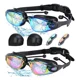 thumbnail image 1 of Gafas de natación antivaho de alta definición para adultos, 2 pares., 1 of 7
