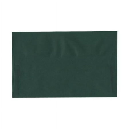UPC: 0639713261653 | JAM A10 Translucent Envelopes  6×9.5  Green  25/Pack  Racing Green