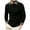 C164/Black, variant on Rggeeun Men's Long Sleeve Polo Shirts Male Lapel Sweater Warm Pullover Shirt Button Solid Color Casual Slim Knitted Sweater With Pocket Tops Golf Shirts For Men