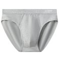 thumbnail image 2 of Men's Seamless Stretch-Fit Briefs with Soft Elastic Waistband for Daily Comfort, 2 of 5