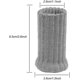 thumbnail image 2 of lote De 24 Chaussettes De Chaise,gris, Double Tricot Pais Pour Pieds De Chaise, Pieds Antidrapants, Protgent Le Sol, 2 of 5