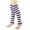 Purple, variant on Hot Sale!! Leg Warmers for Women Girls 80S Ribbed Leg Warmer for Neon Party Knitted Fall Winter Sports Socks Men's Women's Winter Striped Pattern Knitted Yarn Warm Boot Leg Guards Foot Pile Socks