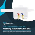 Eastman 1/2 Inch CPVC Connection x 3/4 Inch MHT Washing Machine Outlet