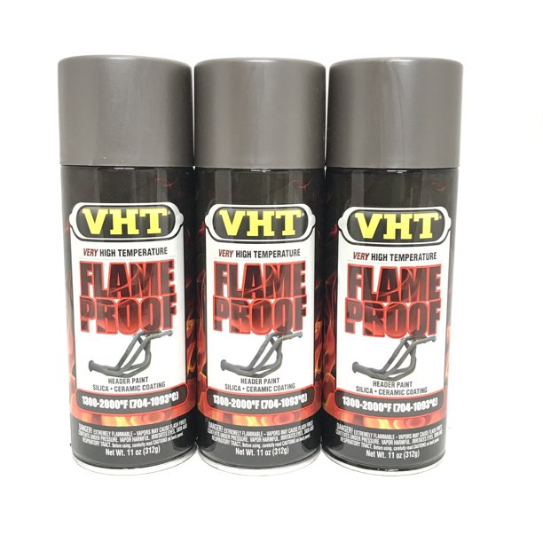 VHT SP9983 PACK CAST IRON High Temperature Flame Proof Header Paint