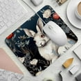 thumbnail image 2 of Rabbit Bunny Mouse Pad for Wireless Mouse Home Office Desk Laptop with Rubber Base, 2 of 7