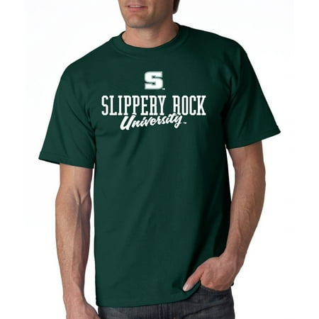 - J2 Sport Slippery Rock Pride NCAA Campus Script Unisex T-shirt