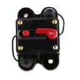 thumbnail image 3 of Car Audio Inline Circuit Breaker with Manual Push Button Holder Waterproof Switcher Flush-Mount High Amp for System , Multicolor, 50A 02, 3 of 9