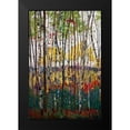 thumbnail image 2 of Forsythe, Graham 13x18 Black Modern Framed Museum Art Print Titled - Voile De Montogne, 2 of 5