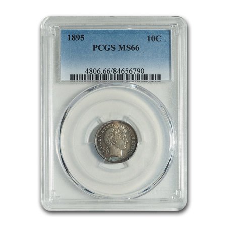 - 1895 Barber Dime MS-66 PCGS