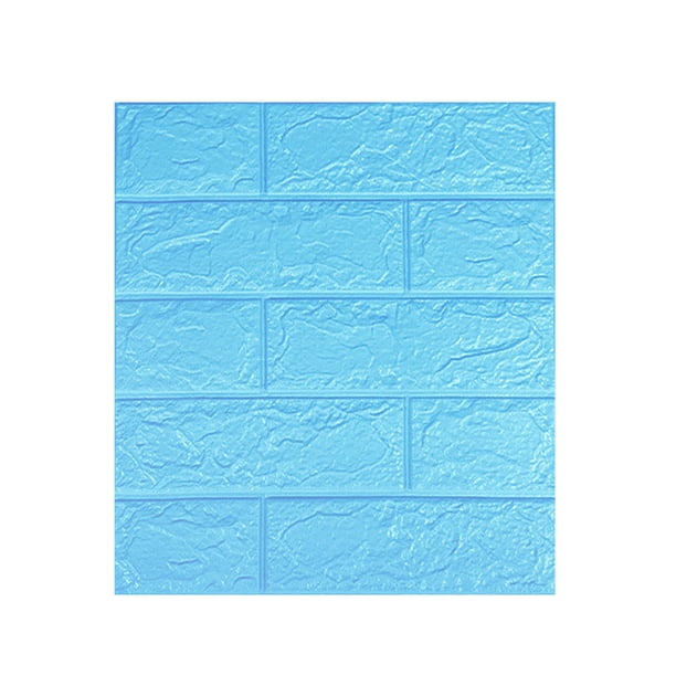 5Pcs 3D Wall Panels Peel And Stick, Brick Printable 3D Wallpaper Stick And Peel Self Adhesive Waterproof Foam Faux Brick Paneling For Bedroom, Bathroom, Kitchen