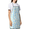 thumbnail image 4 of Sikiie Floral Daisy Aprons for Kitchen Cooking Aprons, Chef Apron for Men Women Chef, 4 of 7