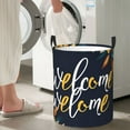 thumbnail image 4 of Cauagu Sunflower Welcome A for Laundry Basket,Collapsible Organizer Basket for Storage Bin Toy Bins Gift Baskets Bedroom Clothes Children Nursery Hamper -Small, 4 of 7