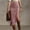 *Pink, variant on Women's High Waist Ruched Asymmetrical Midi Skirt with Slit, Casual Summer Bodycon Skirt Pink,Women's Plus XXL