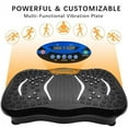 thumbnail image 5 of Vibration Plate Exercise Machine, Vibrating Lymphatic Drainage Shaking Full Body Shaker Workout Vibrate Stand , Shake Board Sport Gym for Weight Loss Fat Burner for Women Men, 5 of 7
