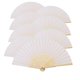 thumbnail image 4 of Abanico de papel plegable portátil de bambú chino, regalos de boda para invitados, decoración de fiesta de cumpleaños, pintura para niños, 1/3/5/10 Uds., 4 of 5