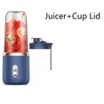 thumbnail image 1 of Taza exprimidora portátil, licuadora de batidos, botella de licuadora de 6 hojas, taza exprimidora de frutas para el hogar, exprimidor recargable por USB, herramienta de cocina, 1 of 5