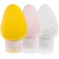 thumbnail image 1 of 3 pcs Silicone Squeeze Bottles Empty Lotion Bottles Refillable Shampoo Bottles Shell Shape Bottles, 1 of 9