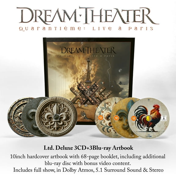 Dream Theater - Quarantieme: Live A Paris - Music & Performance - CD
