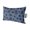 Slate Blue, Charcoal Gray, variant on Outdoor Head Pillow,Summer Palm Tree on Blue Waterproof Neck Throw Pillowcase with Strap&Insert,Pastoral Tropical Foliage Cushion Cases for Beach Pool Chaise Chair,1 Pack
