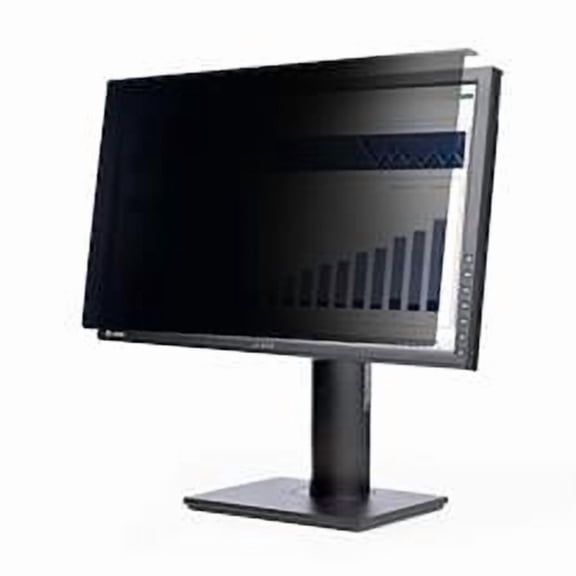 24 in. Monitor Privacy Screen, Black
