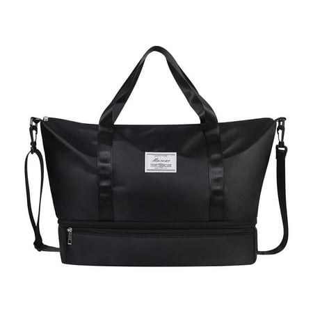 

Christmas Clearance! Feltree Foldable Shoe Compartment Travel Bag Short Distance Travel Storage Bag Hangable Luggage Bag Business Travel Bag 20.1x7.1x12.2in
