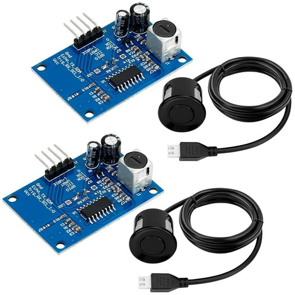 2pcs Ultrasonic Distance Sensor for Distance Measurement Obstacle Avoidance Industrial Control -SR04T