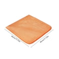 thumbnail image 3 of Yaayu Thickened Corduroy Chair Cushion, 17.7x17.7in Non-Slip, High Resilience Cotton Fill, All-Season Seat Pad for Dining Kitchen, Orange, 3 of 6