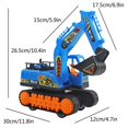 thumbnail image 3 of Twfbrm Excavator Toys for Kids, Toddler Toys Construction Engineering Vehicle Toy with Moveable Claw, Large Vehicle Inertia Truck Interactive Educational Toy Gifts for Age 3-12 Boys, 3 of 8
