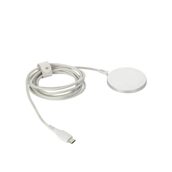 blackweb Apple iPhone Series 12 & Apple iPhone Series 13 MagSafe 15W Fast Wireless Charger (BWA22WI400C-White), Slim & Portable Design