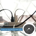 thumbnail image 6 of Uxcell Black Cable Cord Grommet 4 Pcs Desk Grommet Flexible Rubber Grommet for Desks Desktops Fit 1-1/4 inch, 6 of 7