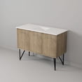 thumbnail image 4 of Fairfield 48 in W x 20 in D Rustic Acacia Single Bath Vanity and Cultured Marble Top, 4 of 8