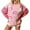 Pink, variant on Wancir Women Sparkle Sequin Christmas Sweatshirt Santa Graphic Crewneck Sweater Long Sleeve Xmas Pullover Tops