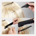 thumbnail image 3 of Professional Rat Tail Comb Set 6 Pcs AntiStatic Carbon Fiber Pin Tail with Stainless Steel Tips, 3 of 4