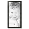 thumbnail image 2 of ArtToFrames 18" x 38" Honors Black with Silver Picture Frame, 18x38 inch Black Wood Poster Frame (WOM-5157),  Pack, 2 of 7