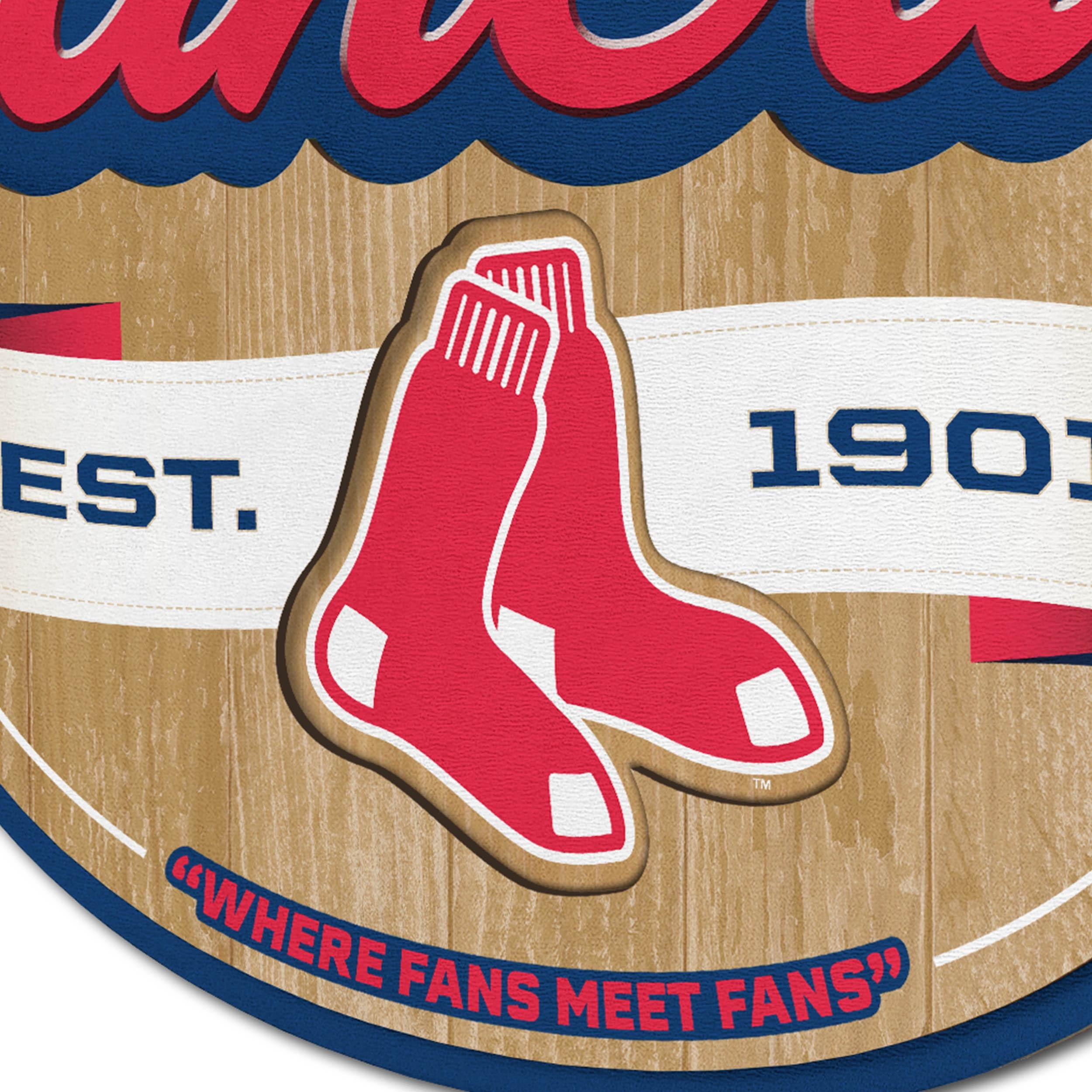 YouTheFan MLB Boston Red Sox Fan Cave Sign