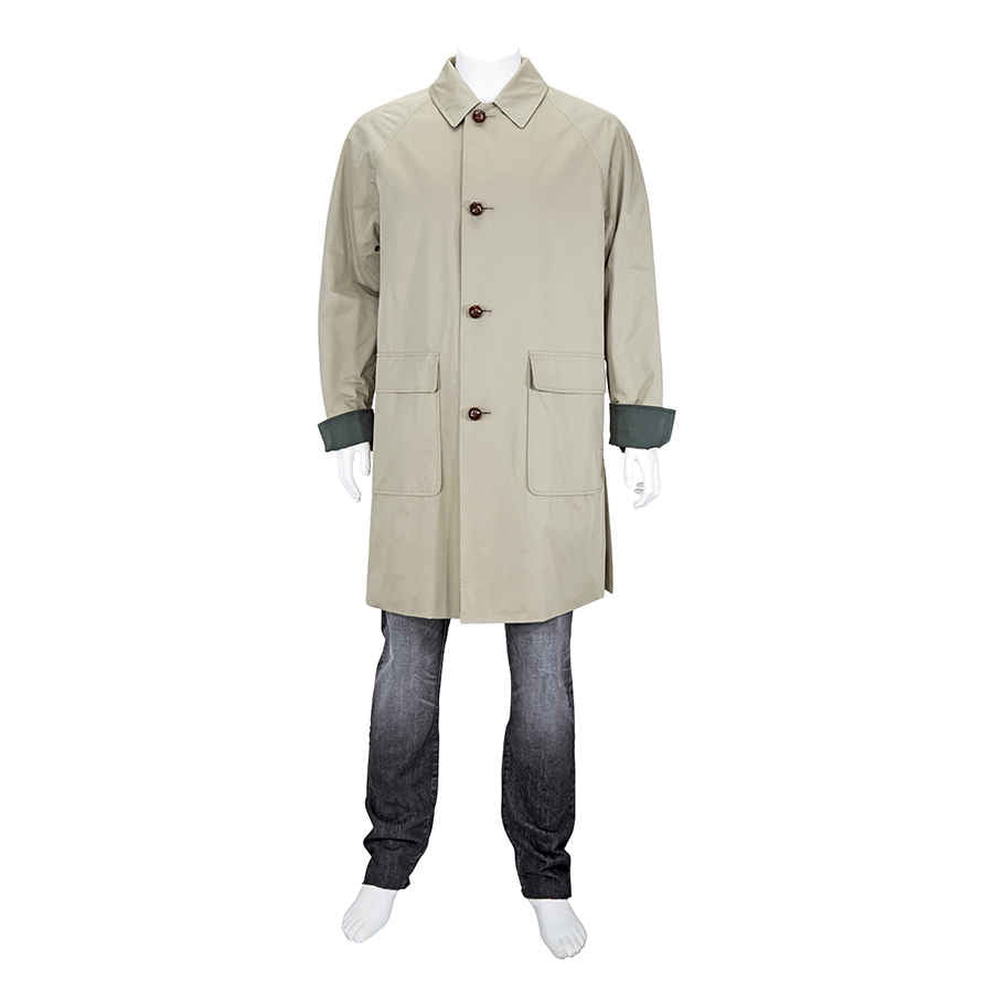 burberry cotton gabardine car coat
