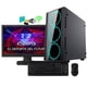thumbnail image 1 of Pc computadora armada amd RGB ryzen quad core 8gb ram 120gb 1Tb Diso Monitor led 18.5" Neucomputo Pc, Armada, AMD, 1 of 5