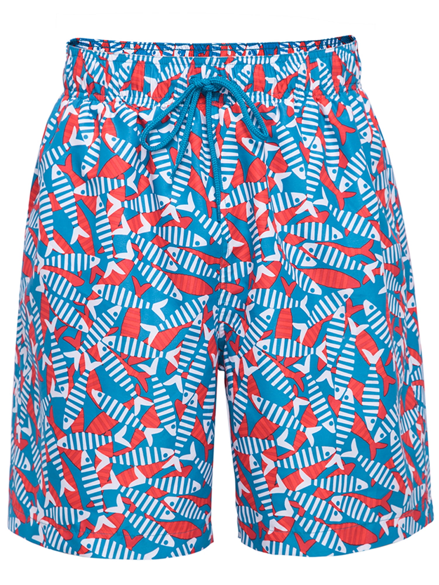 Rokka&Rolla Men's Swim Trunks Mesh Lined Beach Shorts, up to Size 2XL ...