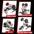 thumbnail image 6 of Syedee All-in-One Home Gym System with Folding Chest Press – 90+ Exercises in One Space-Saving Machine, 6 of 16