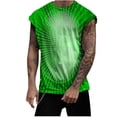thumbnail image 2 of EGNMCR Débardeurs Homme, Débardeur Sport Décontracté pour Homme à Imprimé, Col Rond, Chandail Sans Manches, Cadeaux pour Hommes, 2 of 5