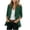Green(Blazers), variant on Cotton Linen Blazer for Women Casual Business Lightweight Office Suit Jackets with Padded Shoulders & Pockets